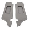 FILFEEL 2Pcs Car Sun Visor Cover, PU Leather Stylish Look