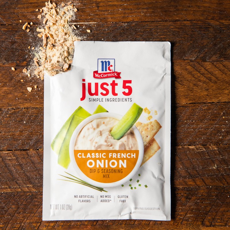 McCormick Just 5 Simple Ingredients Classic French Onion Dip &