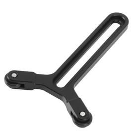 Y Bracket with Double Wheels, Quick Release Lens Support Bracket with a 1/4in Slide Screw Adjustable Lens Support System for DJI Ronin S SC