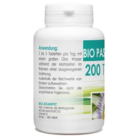 Bio Passion Flower 400mg – 200 Tablets