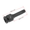 uxcell 1/2" Drive x M12 (12mm) Impact Triple Square Spline