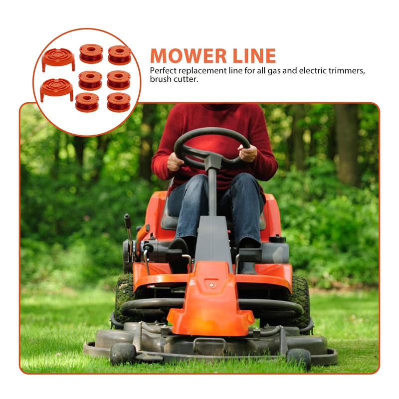 Kisangel 1set Mower String Trimmer Line Replacement for Spools Grass