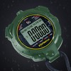Stopwatch with Whistle, Stopwatch Sport Digital 2 Memory with Light