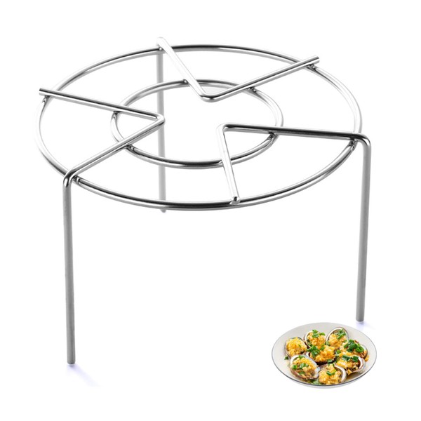 Stainless Steel Steamer Rack for Instant Pot Accessories, Round Steamer