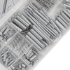 200Pcs Springs Assorted Set, Tension Springs Assorted, Metal Springs Assortment