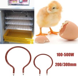 TopHomer U-Shaped Heating Tube Incubator Heater Heating Element Egg Incubator Poultry Brooder Accessories for Farms Hatching(200mm-100W)