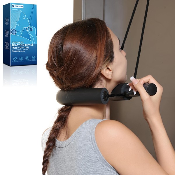 Cervical Neck Traction Device for Home Use, Restore The Natural