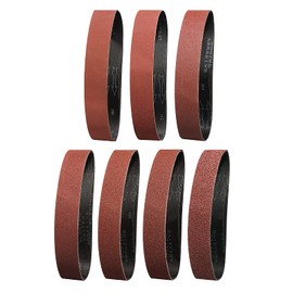 Sruhrak Sanding Belts 50 x 686mm- 2X 40/60/80/120/180/240/400 Grits Abrasive Sanding Belts for Grinding Polishing and Derusting, Suitable for 50X686 Belt Sander (14 Pack)