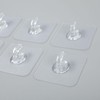 Adhesive Hooks - Strong Self-Adhesive Hooks, Stable Load-Bearing, Suitable for