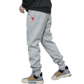 foveitaa Men's Jogger Pants, Long Pants, Chino Pants, Super Stretch Pants, Sweat Pants, Golf Pants, Skinny Pants, Thick, Large Size, Men's, Relaxed, Simple, Fashionable Clothing, #1274: Gray