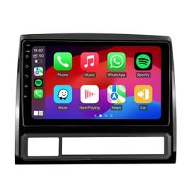 Car Stereo Radio Upgrade Replacement for Toyota Tacoma 2005-2015 with Wireless carplay/Android auto/9inch Touch screen/android12/FM RDS/GPS Navigation/HD Backup Camera