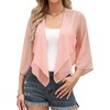 Aottori Women's Bolero Chiffon Bolero Jacket Elegant Summer Cardigan Short