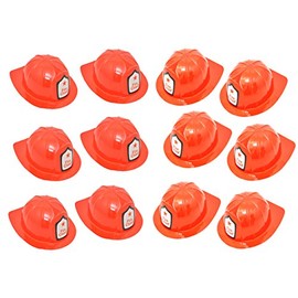 jameitop® 12 piece fire brigade helmet children/teenagers/carnival set
