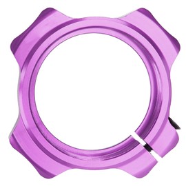 28.99mm Bicycle Crank Alloy Bottom Bracket Adjuster Bike Alloy Bottom Bracket Preload Adjuster Kit for DUB Bike Crank Upgrade Parts(Purple)