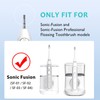 Replacement Brush Heads for Waterpick Sonic Fusion 2.0 - Flossing