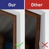 FOSLUOC Garage Door Seal Top and Side Seal Strip 34FT