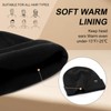 DAYOUKEWEI Soft Warm Winter Beanie Hats for Men Women, Fleece