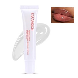 Aceite de Labios Brillo Hidratante Voluminoso Líquido de Gelatina 5# | Lápiz Labial Líquido de Gelatina,Suave y suave,Duradero y no pegajoso,reduce la