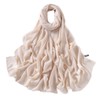HURESON Women's Large Chiffon, Scarf, Plain, Shawl, Wedding, Spring, Summer,