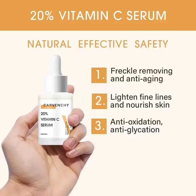 Vitamin C Brightening Serum, Hydrates & Evens Skin
