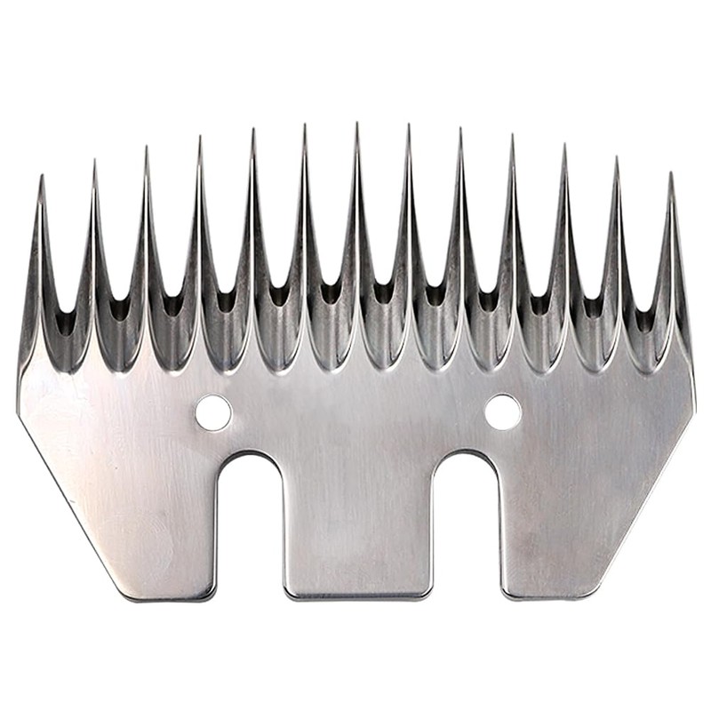 MUDUOBAN Sheep Shears Blades Replacement Clipper Blades Stainless Steel Straight