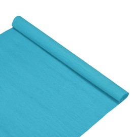 M METERXITY Crepe Paper, 8.2ft x 20 Inch /250 x 50cm Soft Wide Crepe Paper Streamer Sheet, Decorative Craft Streamer for DIY Craft/Flower Making/Decoration [Sky Blue]