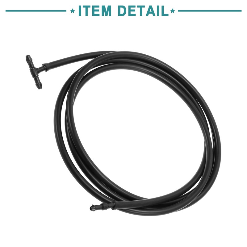 ACROPIX 2 Meters Windshield Washer Hose Front Windshield Washer Nozzles