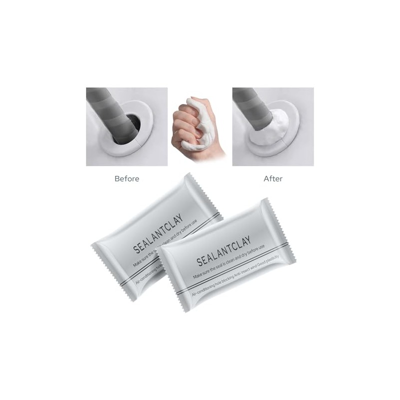 6-Pack Waterproof Repair Sealing Clay for Home Repairs
