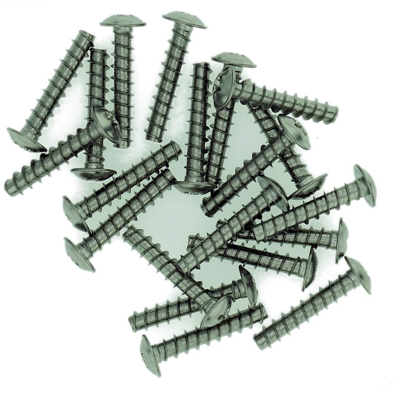 D3.5 (3.5mm x 16mm) Pozi Pan Screws for Plastic (Flanged