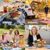 Snackle Box Container, Stainless Steel Snack Containers for Adults, 9