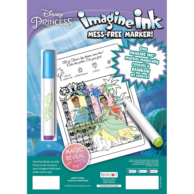 Disney Princess Imagine Ink | Little Mermaid Coloring Book |