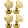 Misting Nozzle,Heavy Duty Garden Hose Mister Nozzle, Adjustable Water Spray