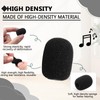 Bonsicoky 50 Pack Mini Foam Microphone Windscreen - High Density