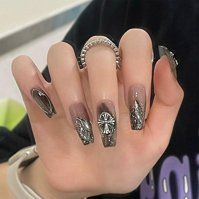XUZOO Nail Tip, 3D False Nails, Short and Long Nail