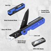 WORKPRO 2-in-1 Folding Knife/Utility Knife, Quick-Change Box Cutter with Belt