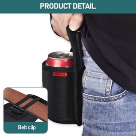 SOGCASE Beer Holster, Water Bottles Drink Belt Holder for Outdoor