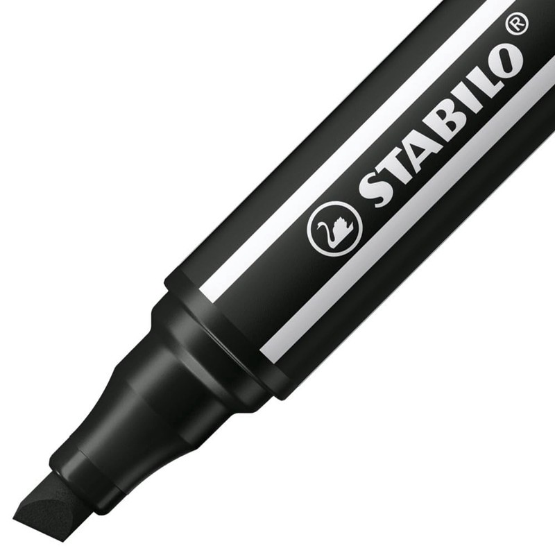 Premium Fibre-Tip Pen with Chisel Tip - STABILO Pen 68