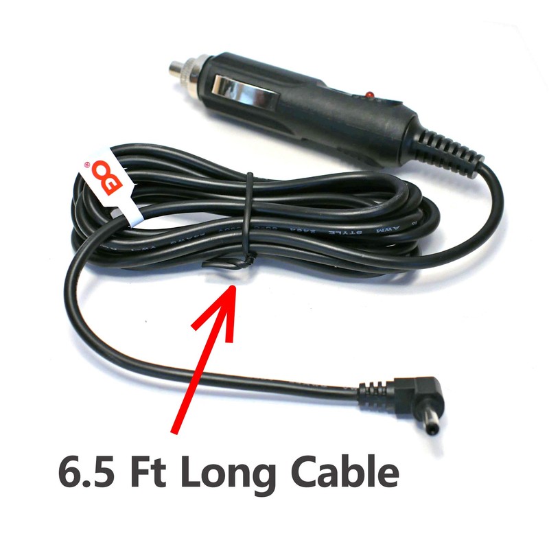 EDO Tech 12V Car Power Cord for Whistler Radar Laser