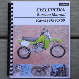 i5motorcycle Service & Repair Manual for Kawasaki KX60 KX 60 Two Stroke 1988-2004