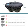 150 Gallon Oval Stock Tank Cover Ice Water Therapy Ice
