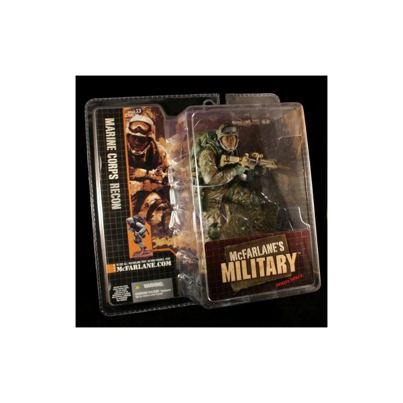 McFarlanes Military Series 1 Marine Corps Recon (African American) Action