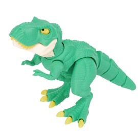 FXiaoy 3D Printed 7.16-inch Exquisite Tyrannosaurus Rex Toy Model, Fully Articulated 3D Printed Toy, 3D Printed Animals Toys. (Tyrannosaur - Green)
