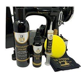 Sewserious Vintage Sewing Machine Restoration Polish Kit