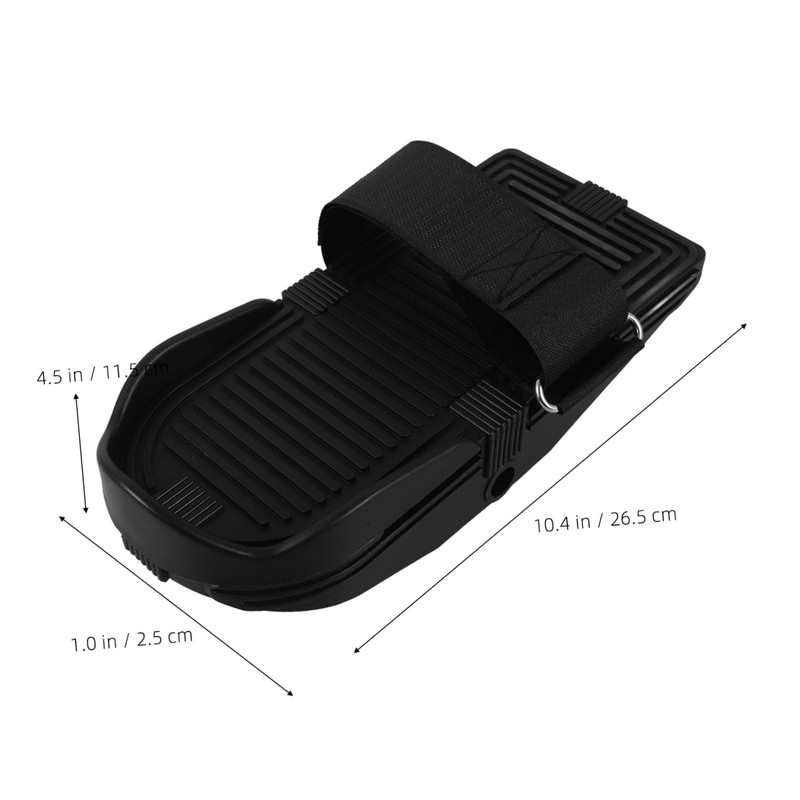 Abaodam 1pair Rowing Machine Pedals Ergonomic Exercise Foot Pedals for