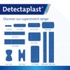 Detectaplast Blue bandaids Elastic, Metal detectable and Flexible bandaids, Essential