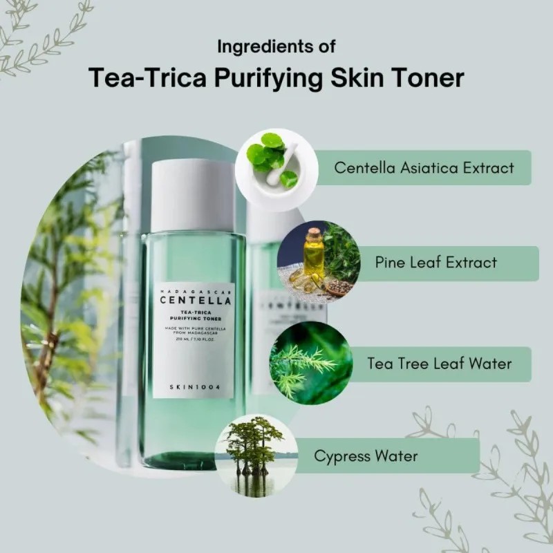 Hzp Tónico Purificador Skin1004 Tea-trica, 210 Ml, 1 Unidad