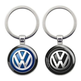 폭스바겐 호환 VW 파사트 보라 제타 CC 비틀 시로코 MK6 MK8 용 금속 합금 자동차 키체인 액세서리 Volkswagen Compatible Metal Alloy Car Keychain Accessory for VW Passat Bora Jetta CC Beetle Scirocco MK6 MK8 [01 Blue]