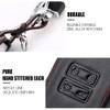 HIBEYO Smart Car Key Faux Leather Case Fits Renault 4
