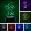 Smurf Smurf LED Lamp Colour Changing USB Night Light and