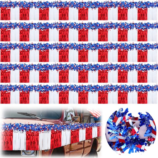 Meonum 10 Pcs 4th of July Parade Float Decorations, American